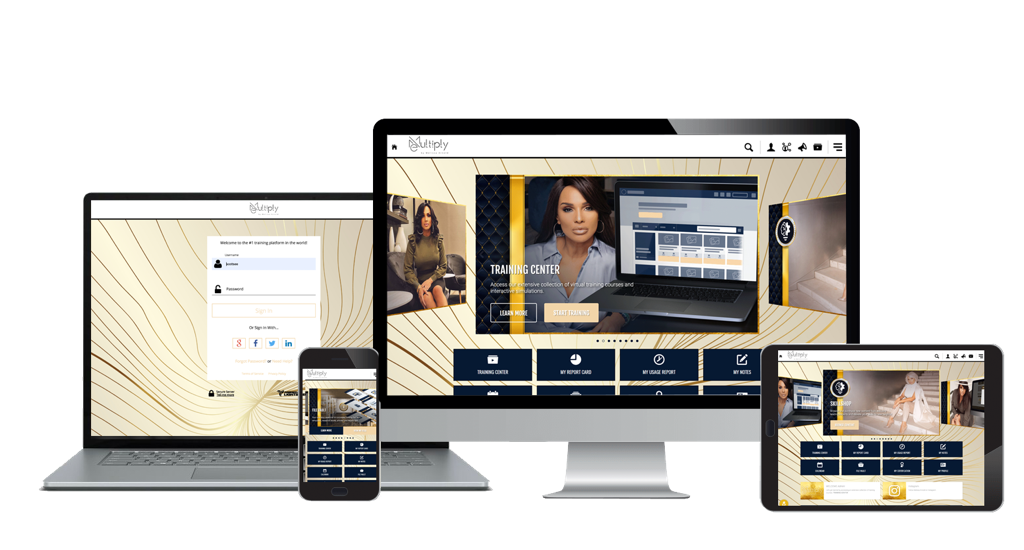 Online Virtual Training System Built With Proprietary Interactive Technology